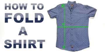 How to fold a shirt?