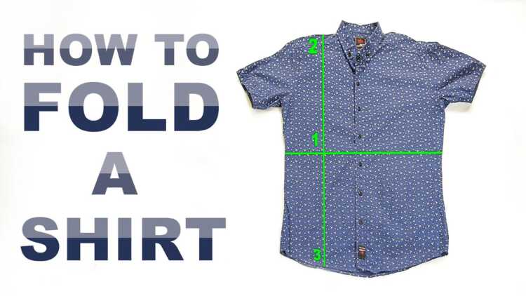How to fold a shirt?