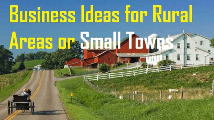 Small Business Ideas Rural Areas