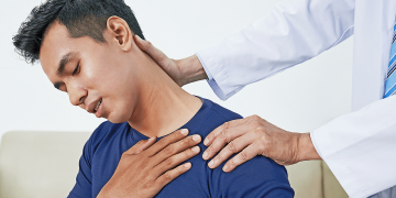 Saunders cervical traction